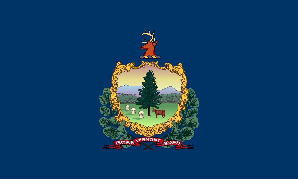 The state flag of Vermont